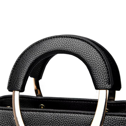 GENUINE  High Quality Pu Leather Casual Tote Luxury Handbags Women Bags Designer Shoulder Crossbody Bags for Women 2025